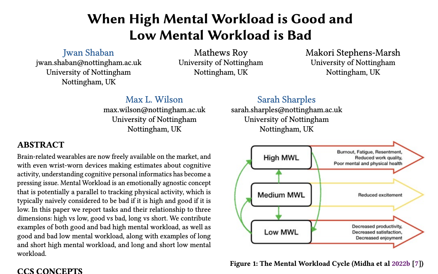 image of research paper entitled When High Mental Workload is Good and Low Mental Workload is Bad.